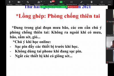 THỰC HIỆN TRƯỜNG HỌC AN TOÀN PHÒNG, CHỐNG THIÊN TAI Ở TRƯỜNG HỌC  Năm học: 2021 – 2022