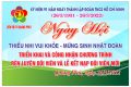 CHÀO MỪNG 91 NĂM NGÀY THÀNH LẬP ĐOÀN TNCS HỒ CHÍ MINH